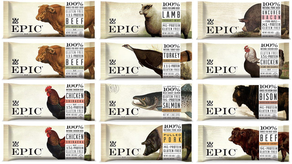 Epic Meat Bar, Currant + Mint, Lamb, Bars